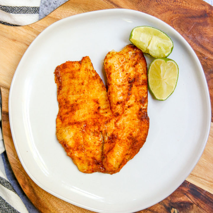 Filet de tilapia empanizado